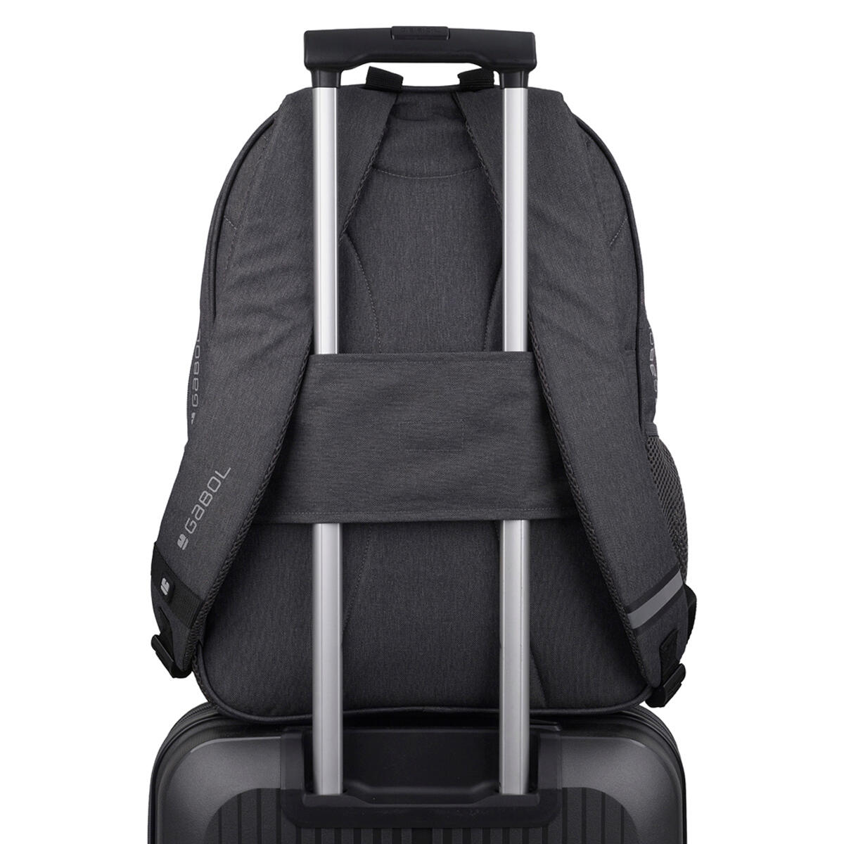 Mochila adaptable a carro Gabol WOLF resistente al agua y funda portátil 15,6'' 5/6
