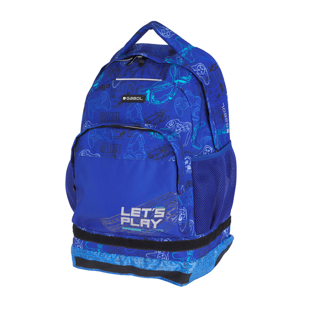 Mochila con ruedas desmontable Gabol GAMING de poliéster resistente al agua 3/6