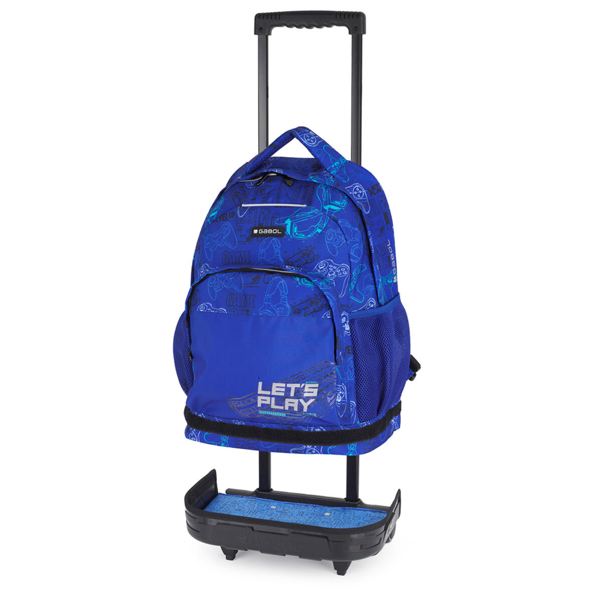 Mochila con ruedas desmontable Gabol GAMING de poliéster resistente al agua 2/6
