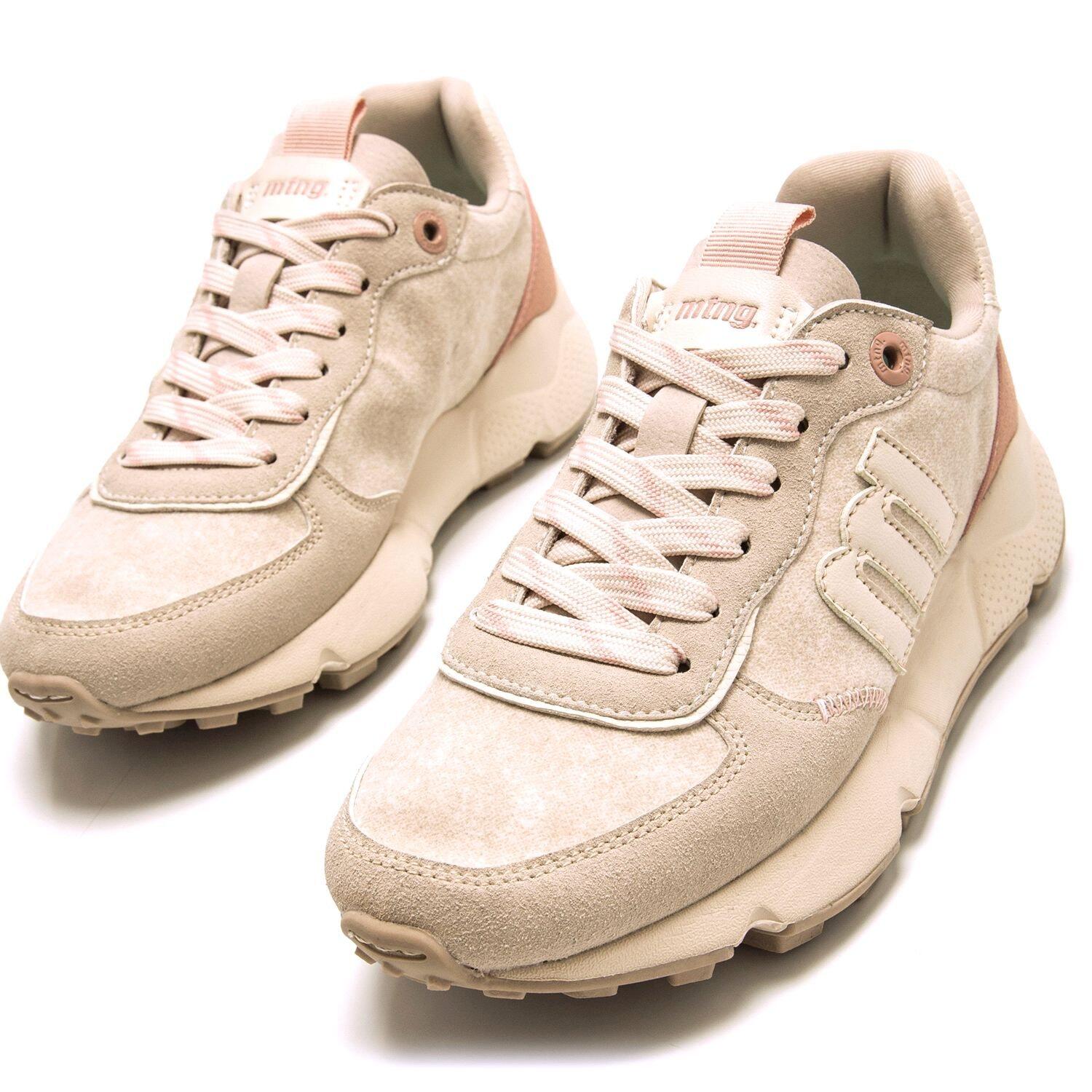 Zapatillas caminar Mujer MTNG Climb Beige 2/7