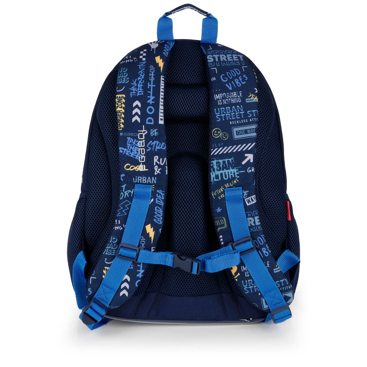 Mochila Gabol SKULL azul e impermeable 3/6