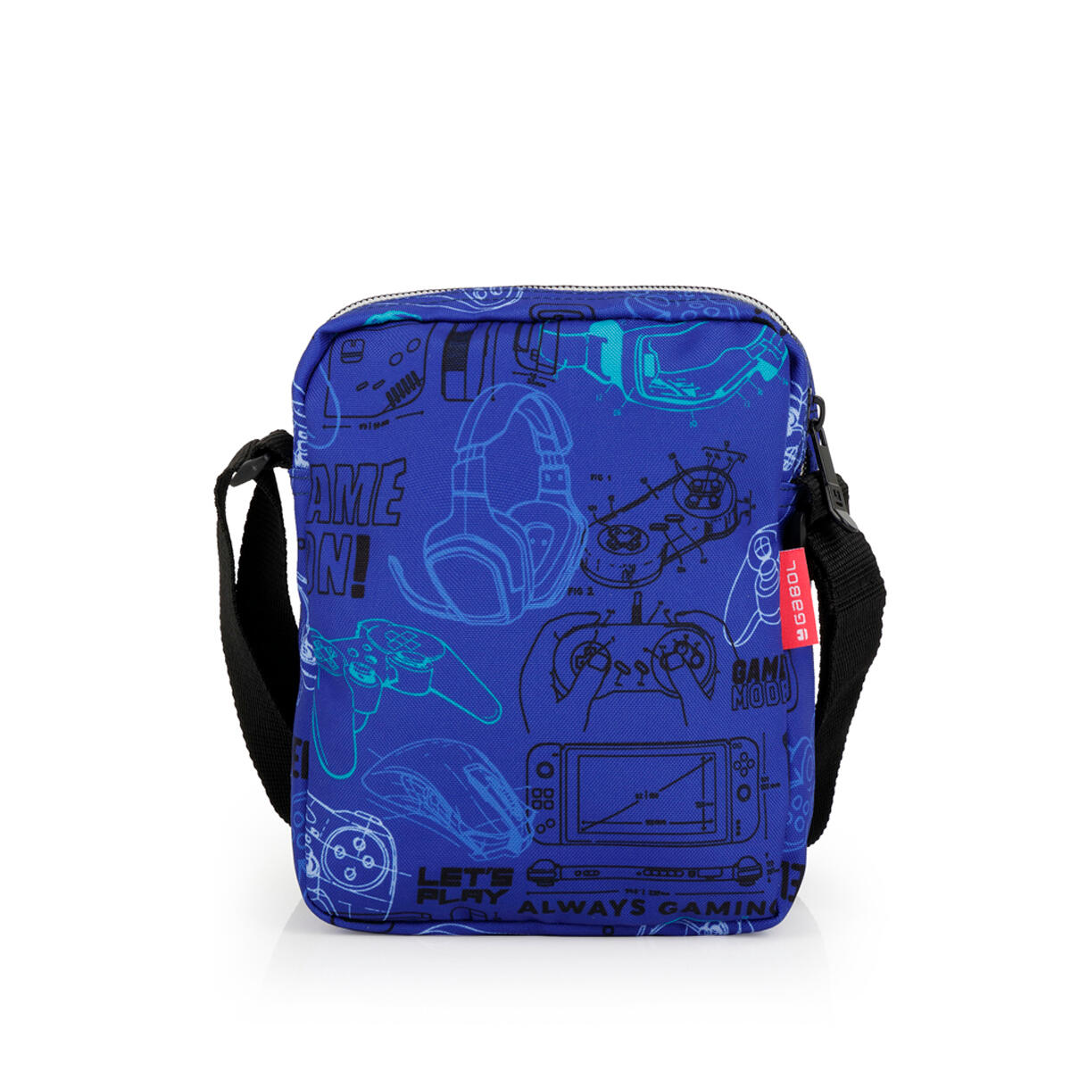 Bandolera infantil Gabol GAMING de poliéster resistente al agua 3/5