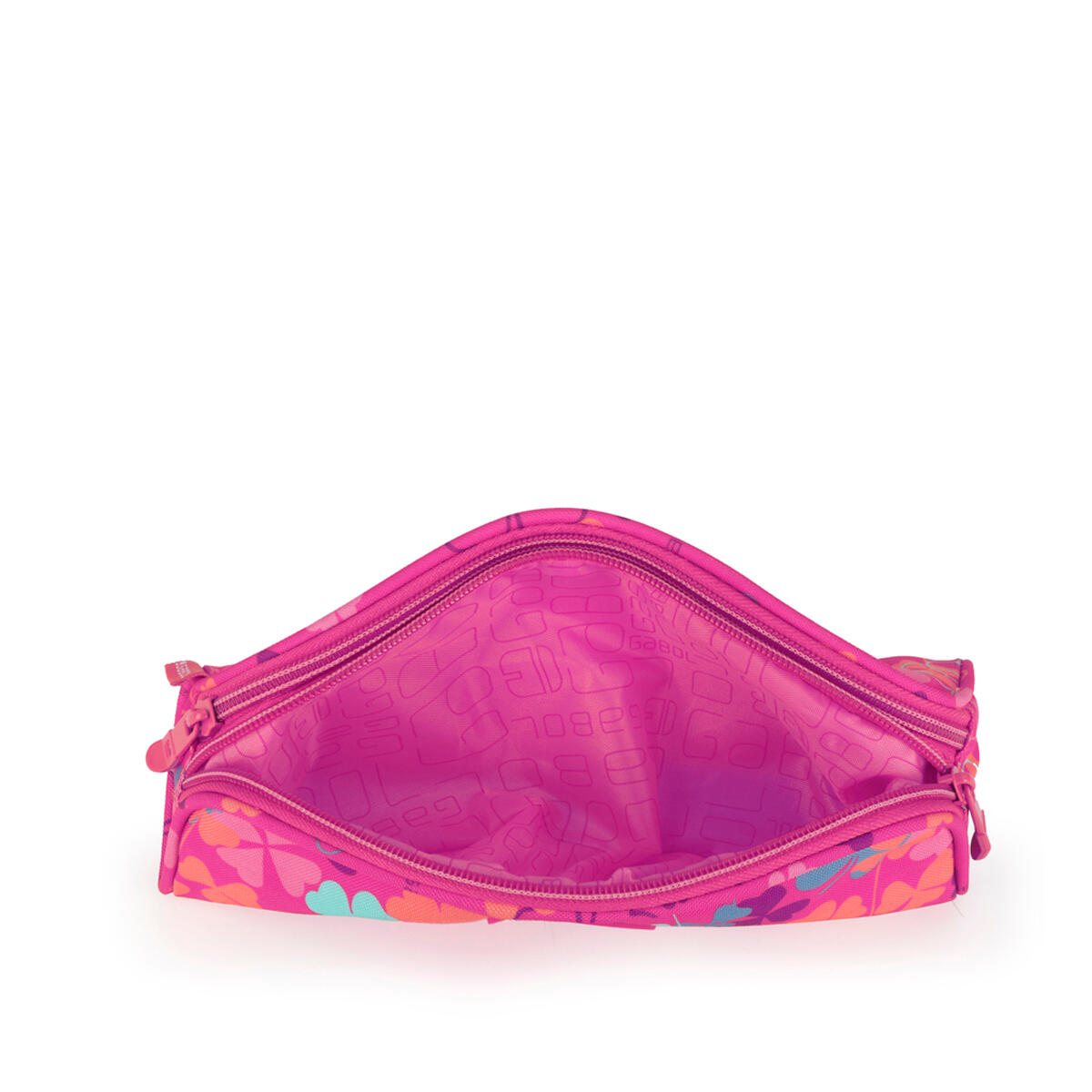 Estuche doble Gabol CLOVER de poliéster resistente al agua 4/5