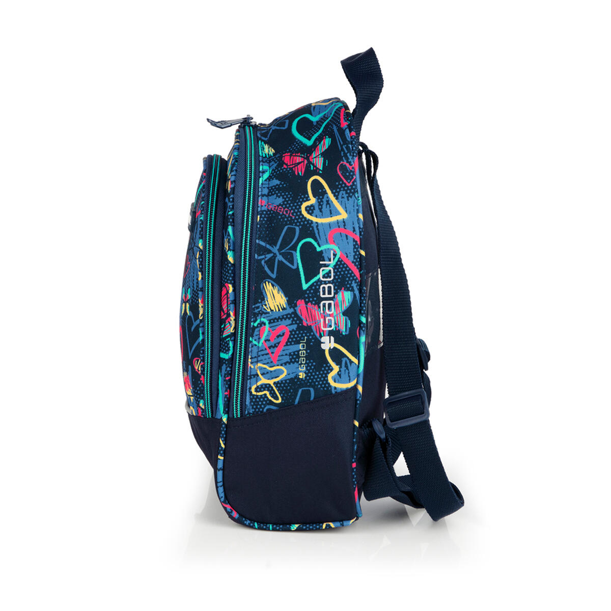 Mochila Gabol TIZAS con corazones y resistente al agua 2/6