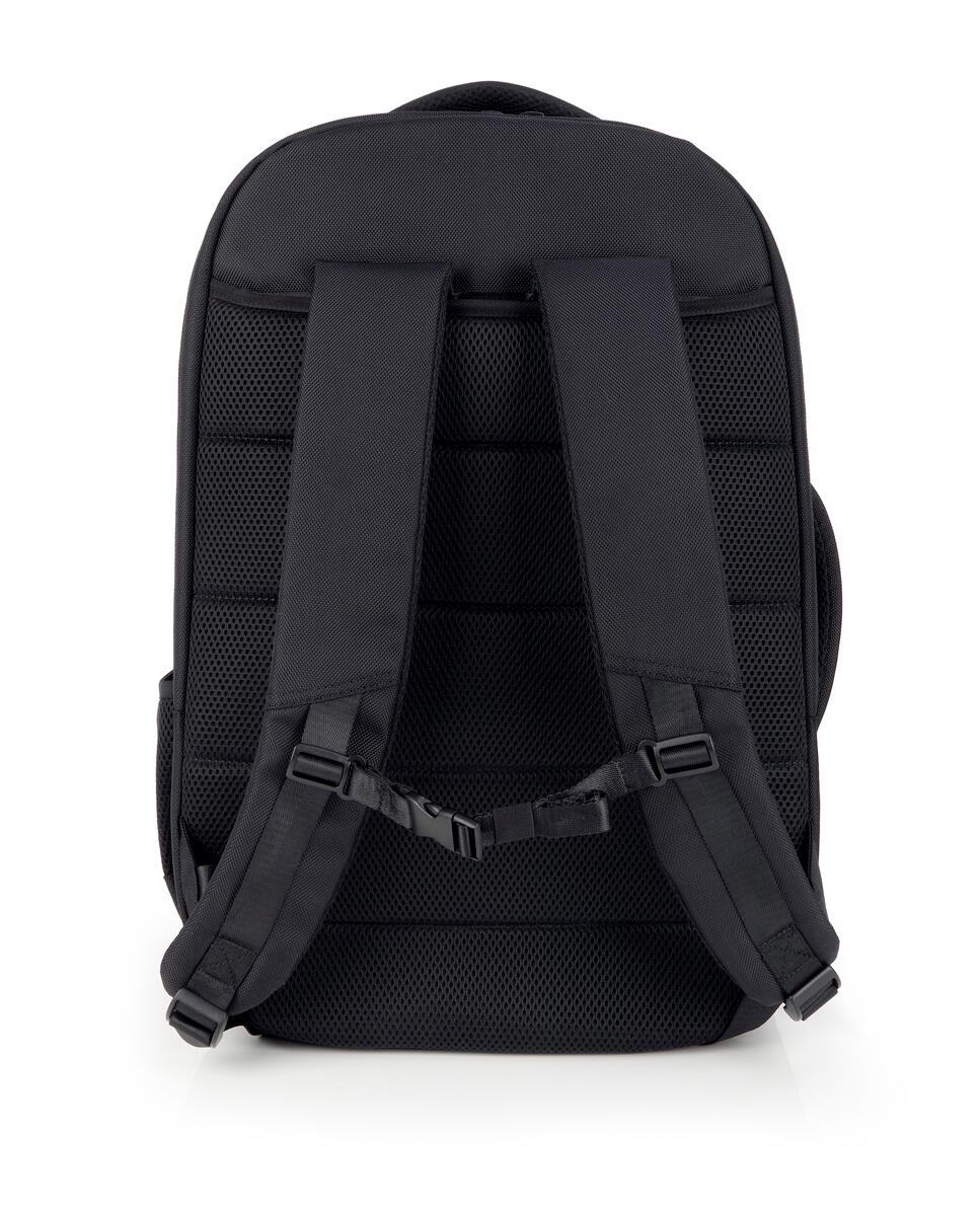 Mochila de viaje Pixel con material reciclado impermeable 3/6