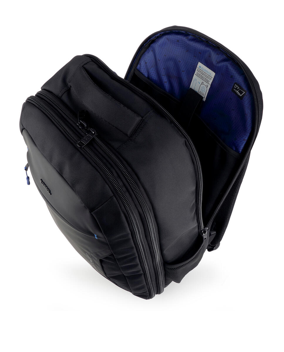 Mochila de viaje Pixel con material reciclado impermeable 4/6