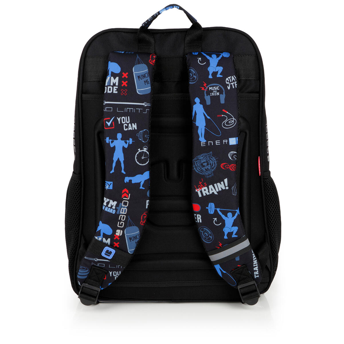 Mochila adaptable a carro Gabol TRAINING negra y resistente al agua 3/6