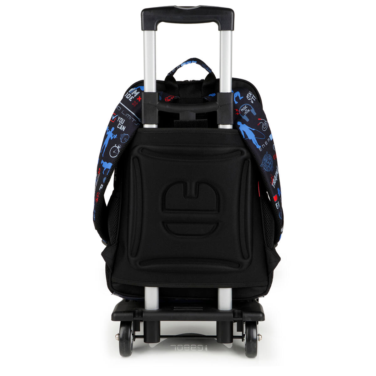 Mochila adaptable a carro Gabol TRAINING negra y resistente al agua 5/6