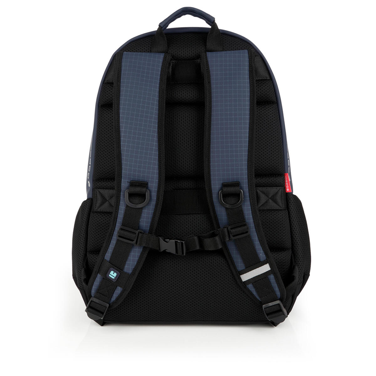 Mochila de dos compartimentos Gabol LION de piel sintética con reflectante 3/6
