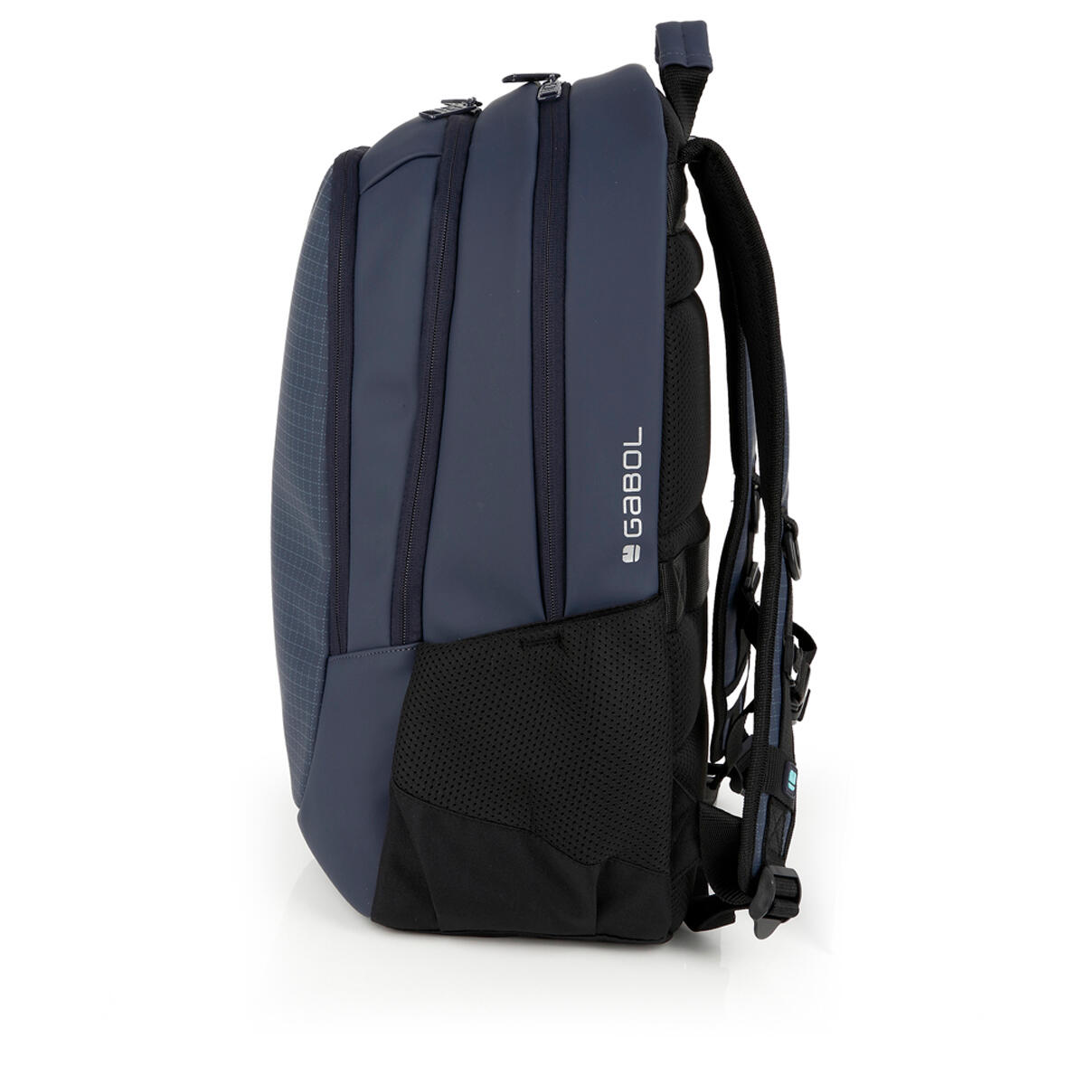 Mochila de dos compartimentos Gabol LION de piel sintética con reflectante 2/6