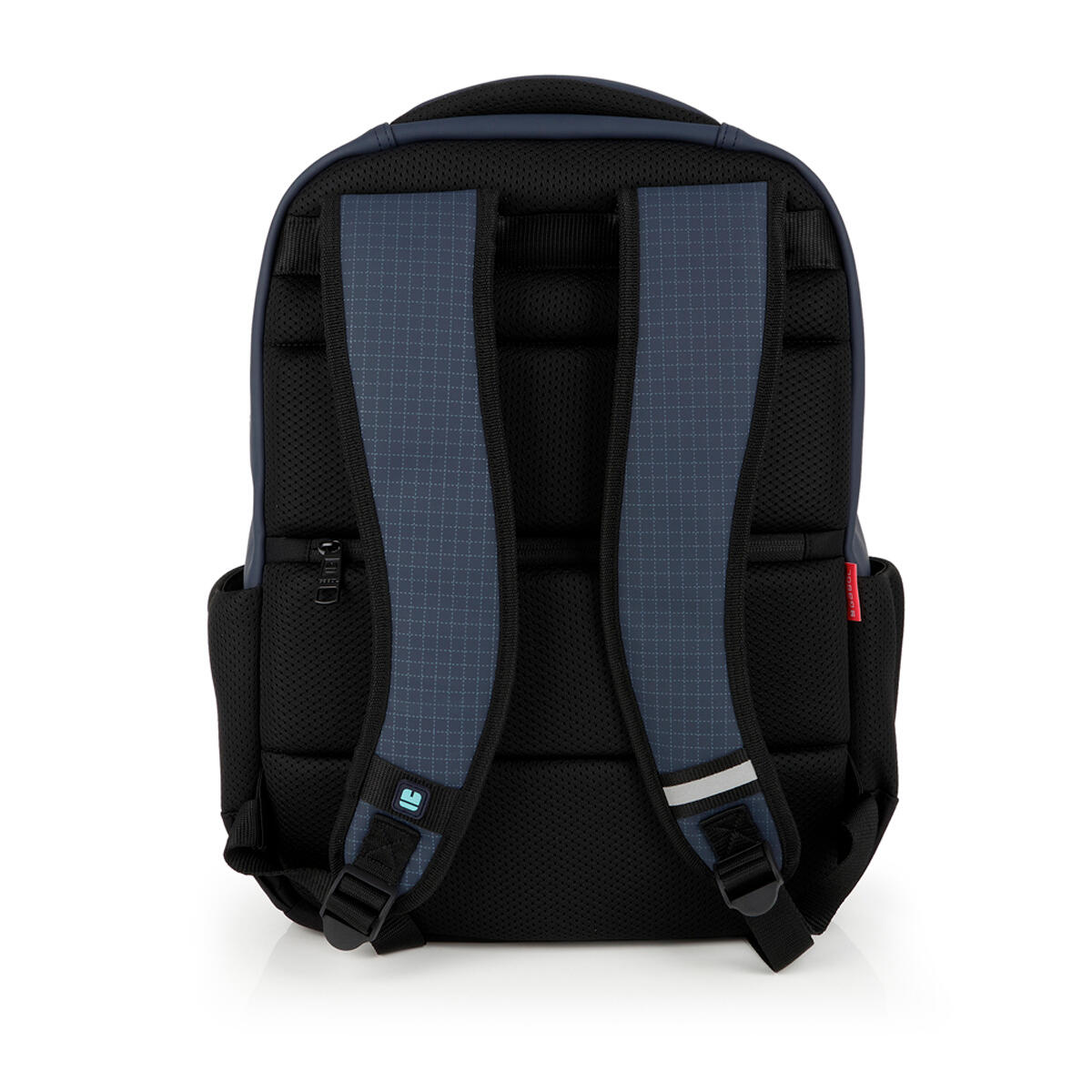 Mochila de dos compartimentos Gabol LION de piel sintética con reflectante 3/6
