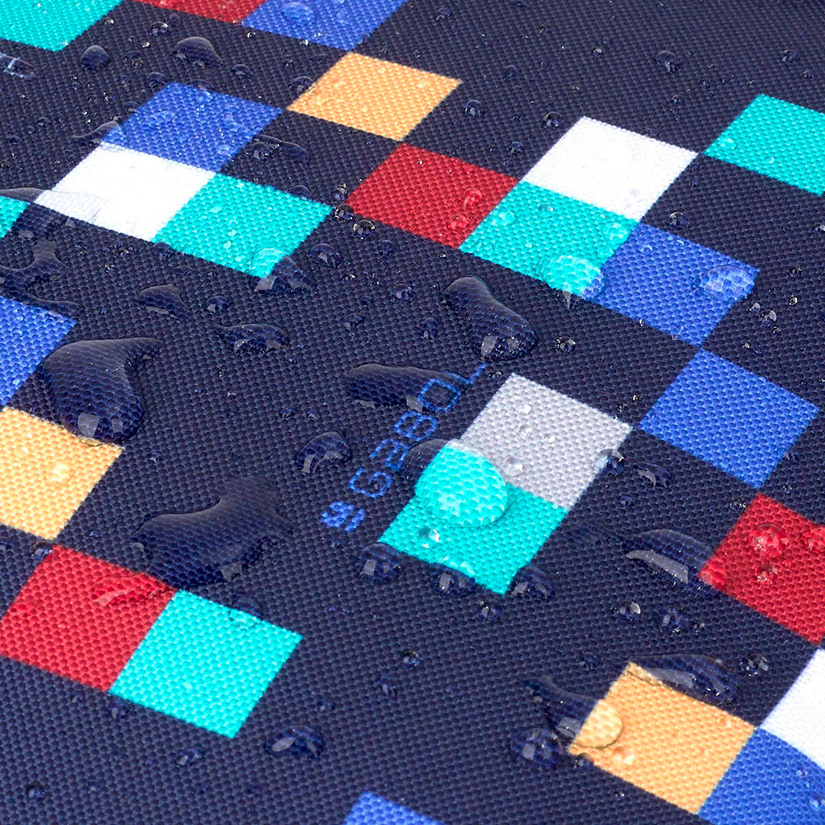 Estuche triple Gabol CUBIK de poliéster resistente al agua 5/5