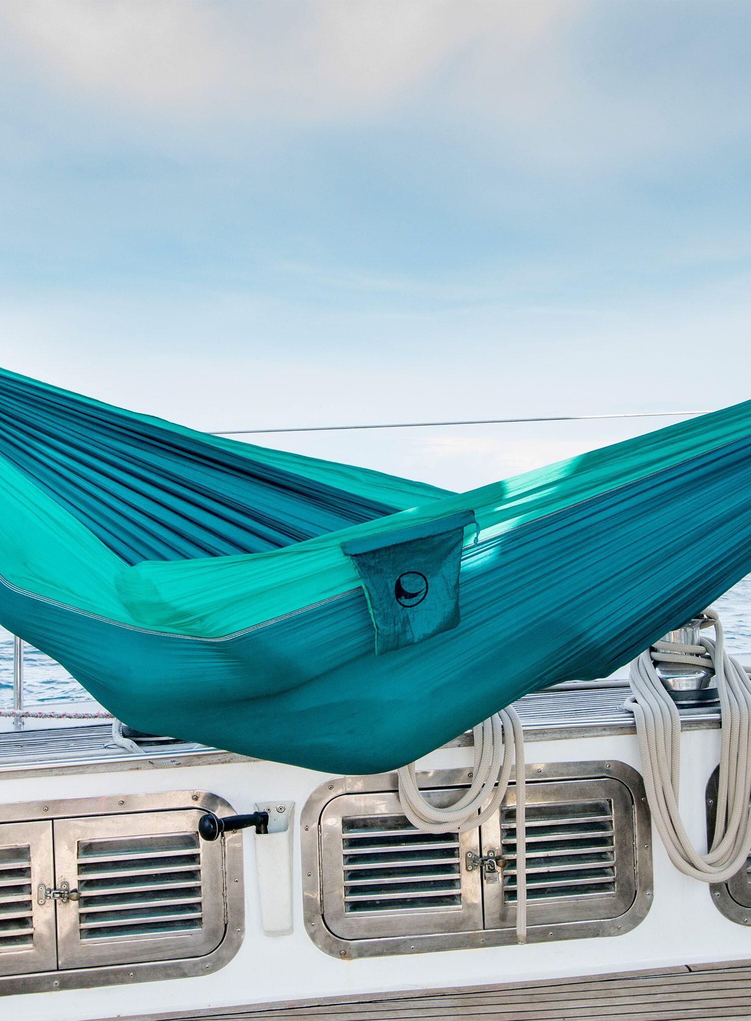 Hamaca King Size Ticket To The Moon — Verde Esmeralda 320x230 cm 4/7