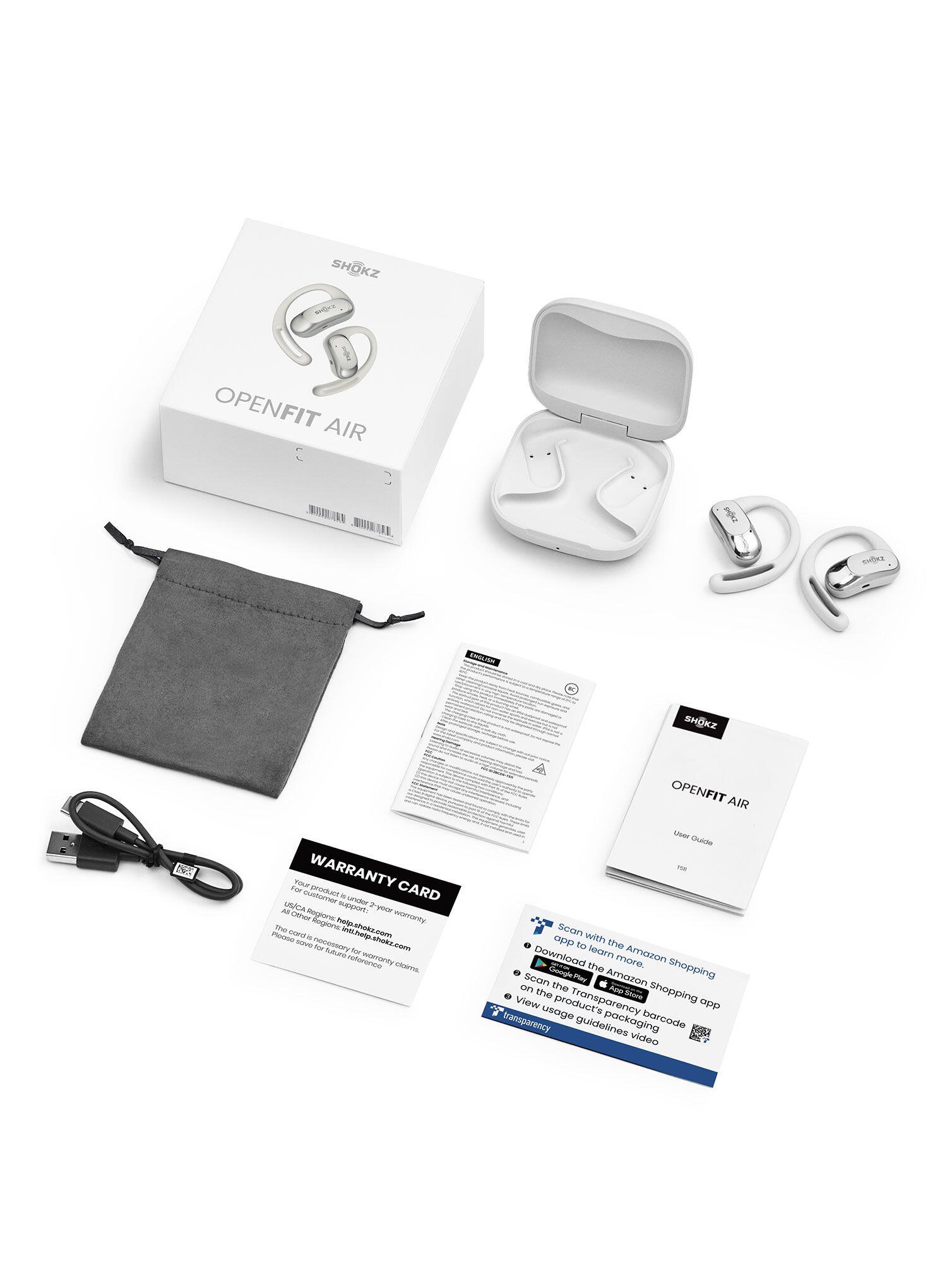 Auscultadores Shokz Openfit Air Bluetooth Branco 7/7