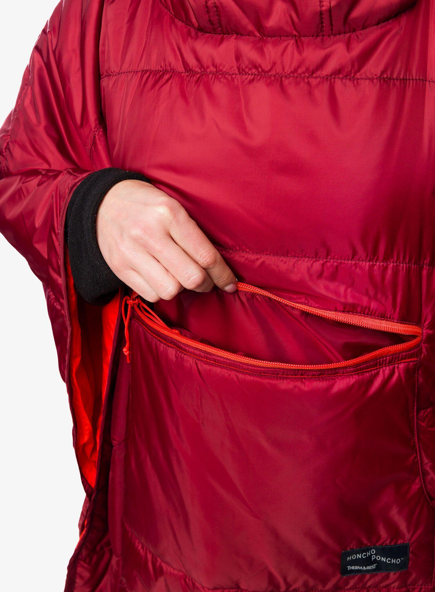 tragbare Decke Honcho Poncho mars red 6/7