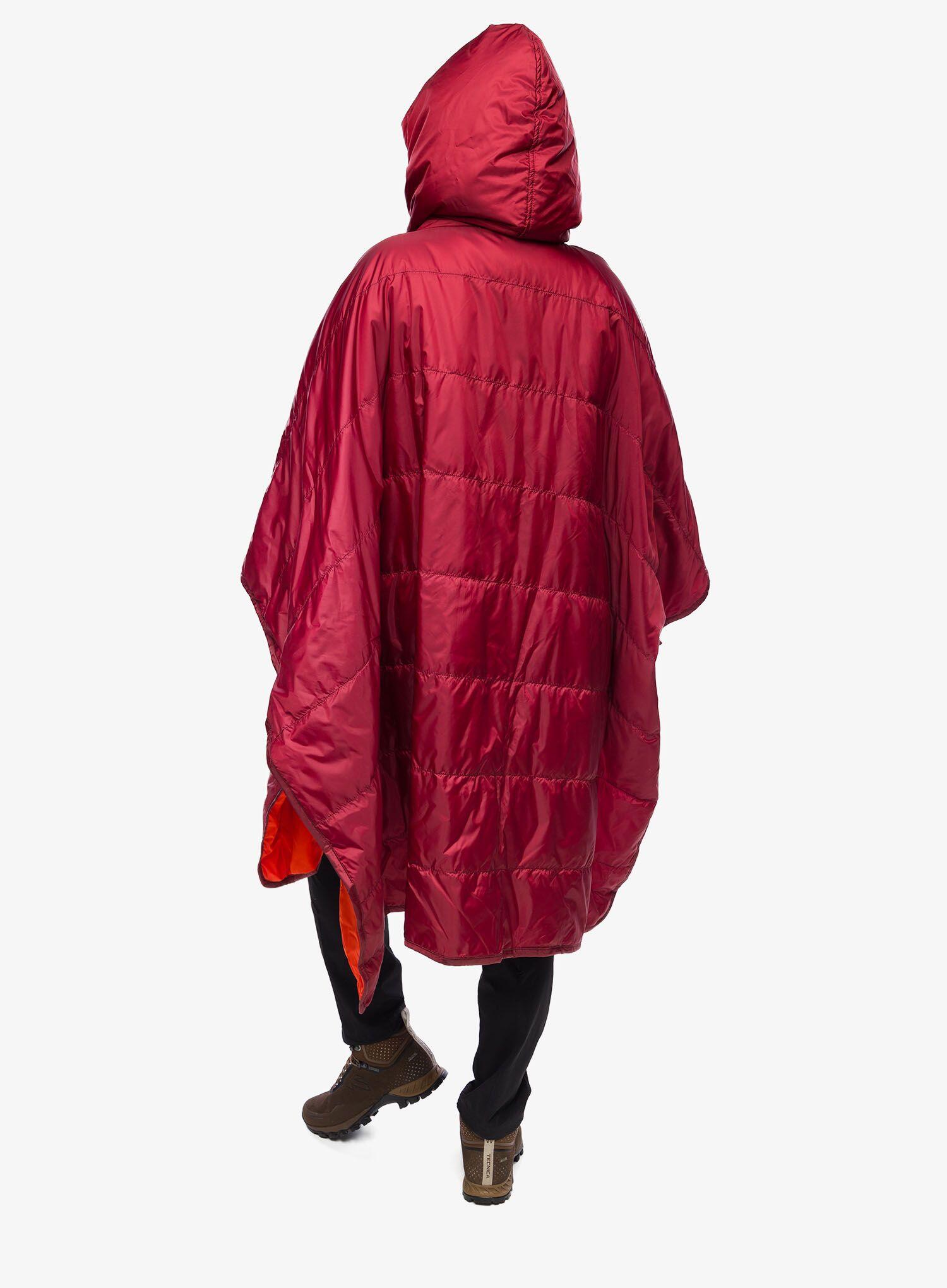 tragbare Decke Honcho Poncho mars red 2/7