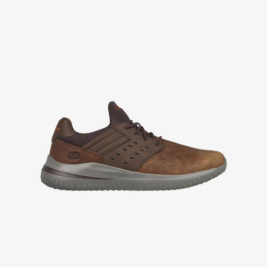 Zapatillas Skechers Hombre Delson 3.0 Marrón