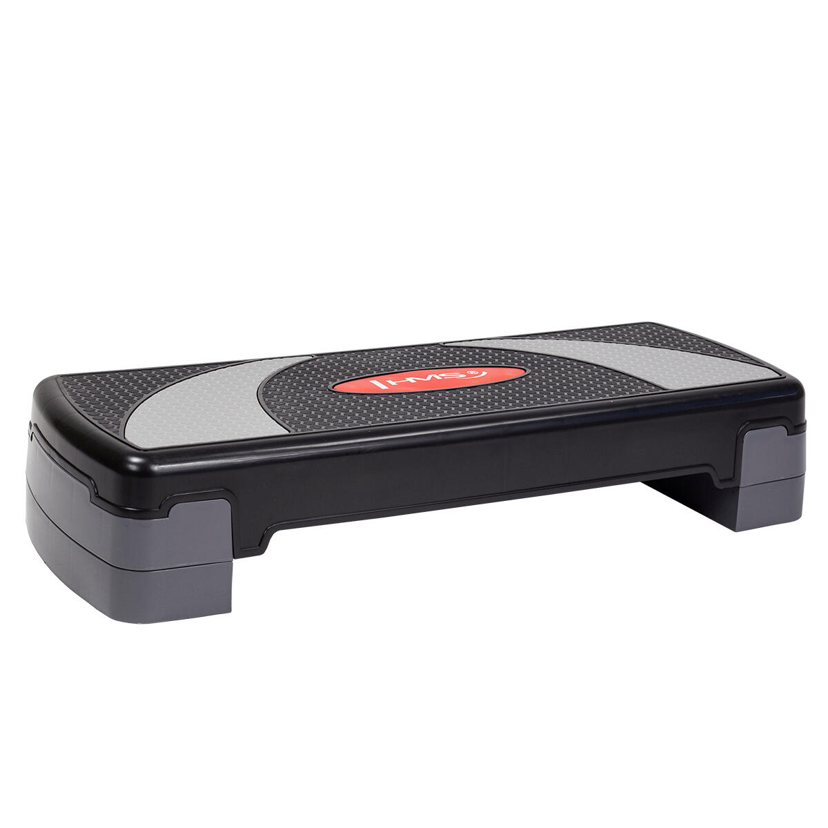 Hms - Planche De Step Aérobic As004 Hms - Step - Gris|noir|rouge - Taille Unique - Decathlon