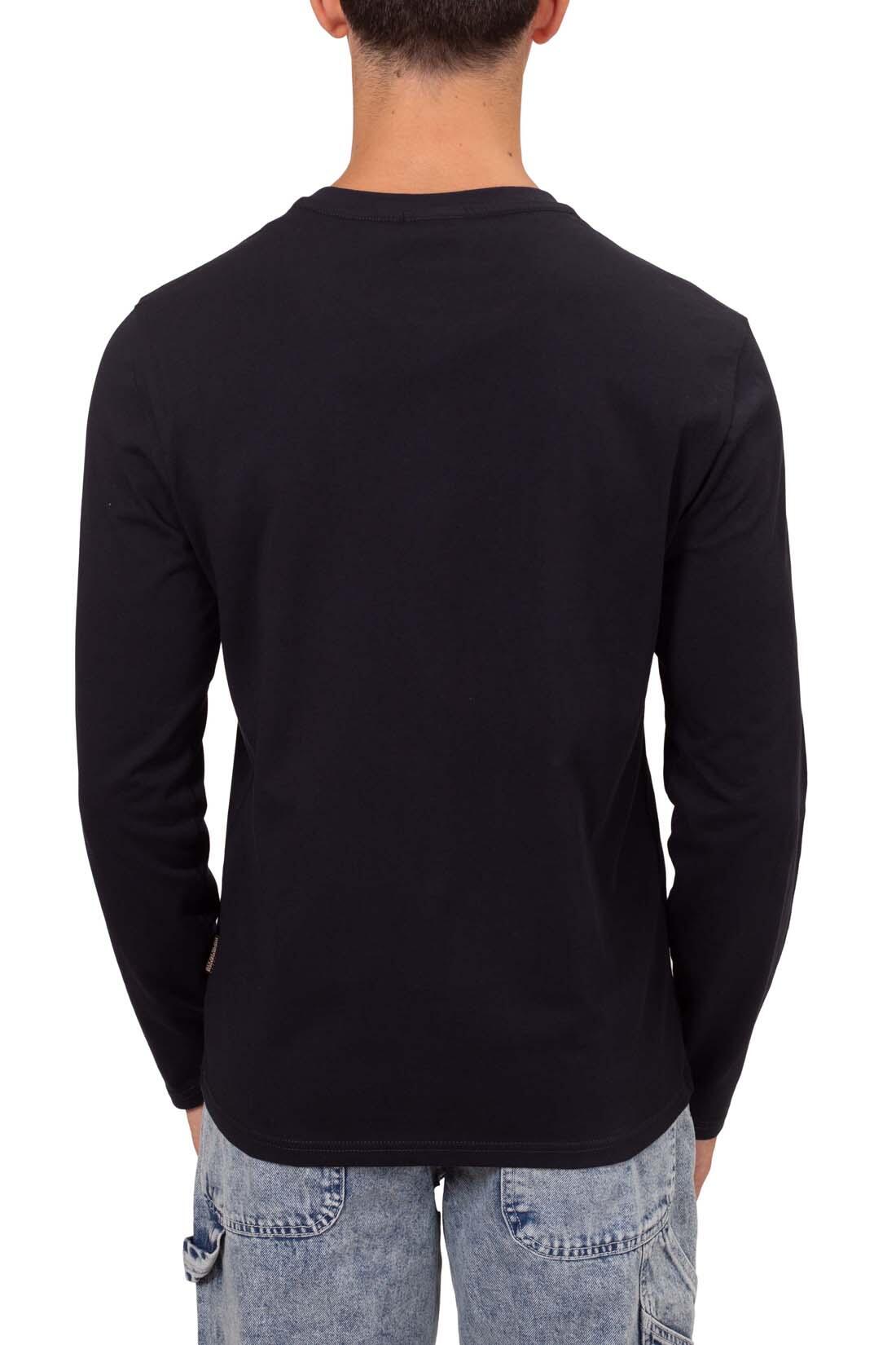 MEN'S Langarmshirt SALIS LS 1 SCHWARZ 3/5