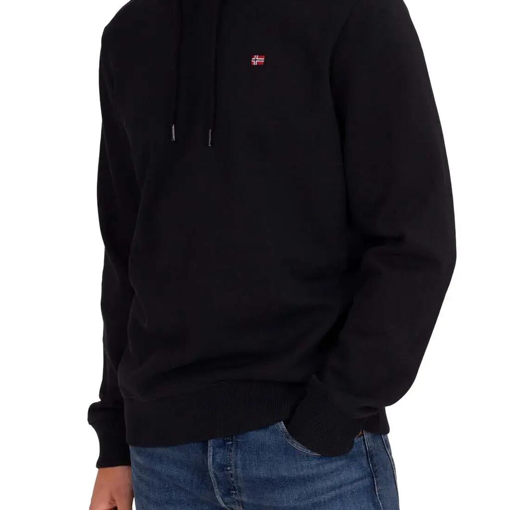 NAPAPIJRI Balis Hood sweatshirt - men's regular fit, black.
