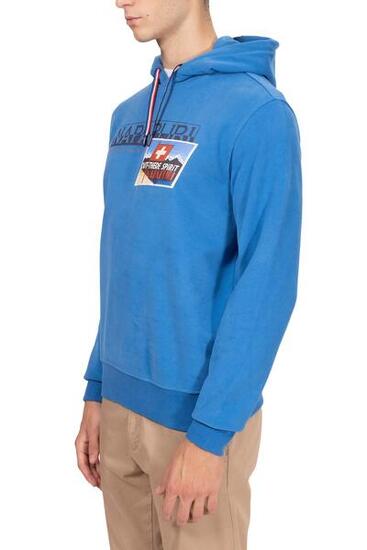 Felpa con cappuccio Napapijri B-Portalet da uomo