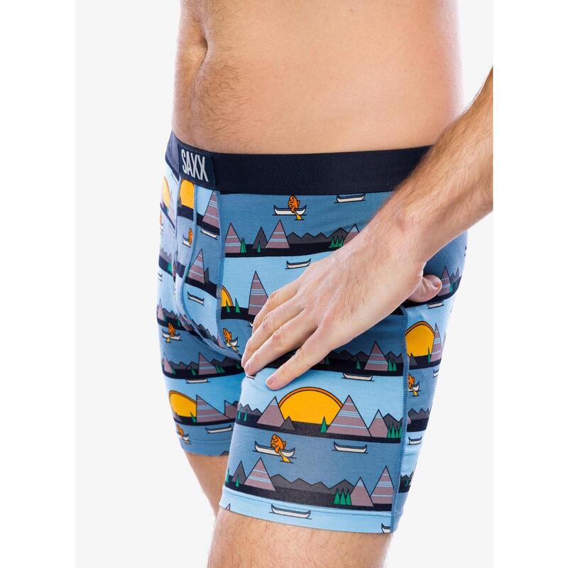 Bokserki termoaktywne męskie Saxx Ultra Super Soft Boxer Brief Fly