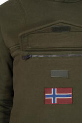 Felpa uomotasca frontale