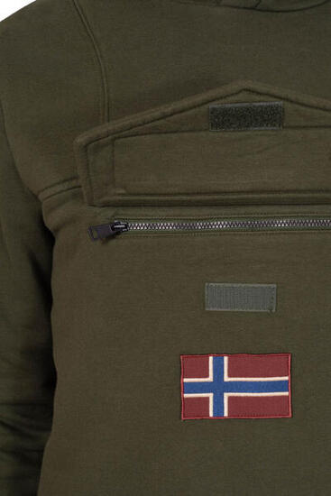 Felpa uomotasca frontale