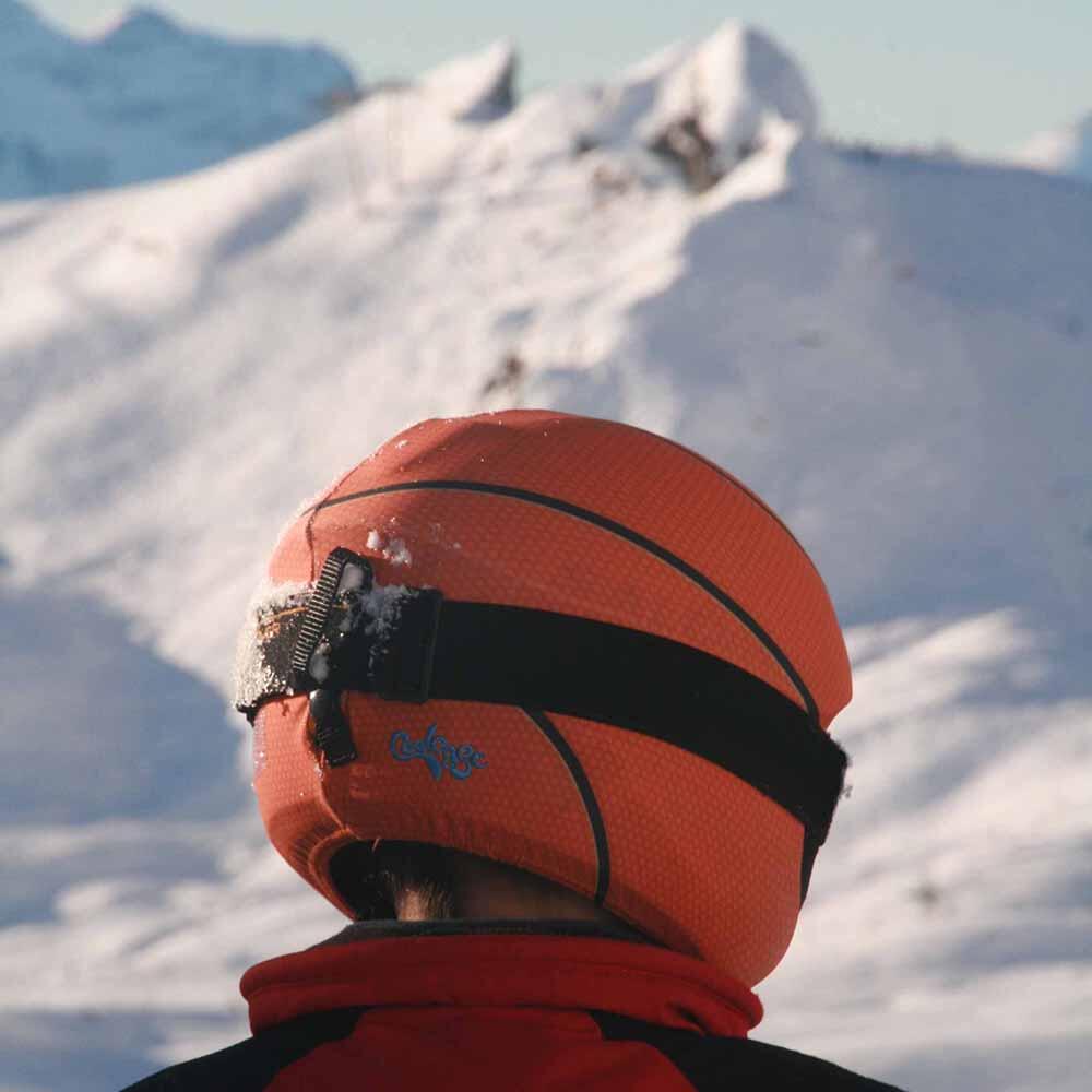 Couvre-casque vélo Coolcasc Coolprint Basket Ball 3/3