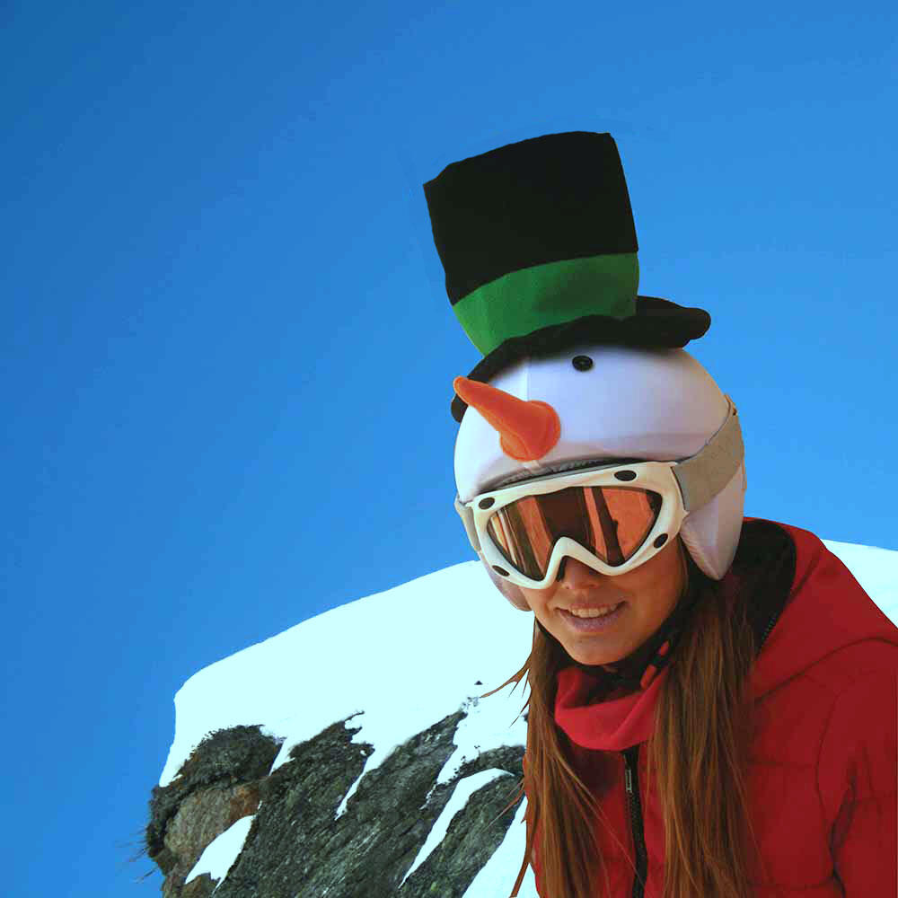 Housse de casque enfant Coolcasc Showtime Bonhomme Neige 4/6