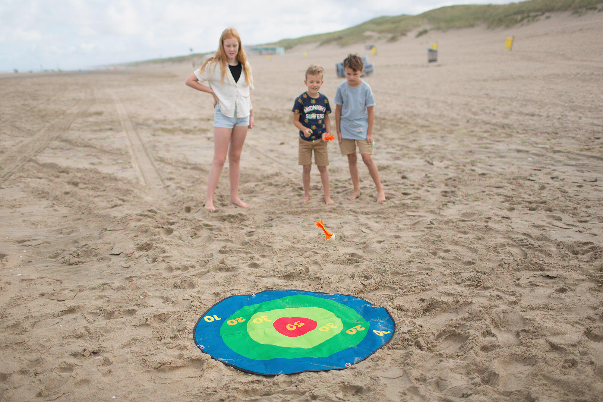 Cible fléchettes XXL - Jeu de lancer plein air pour enfant - jeu de jardin 5/8
