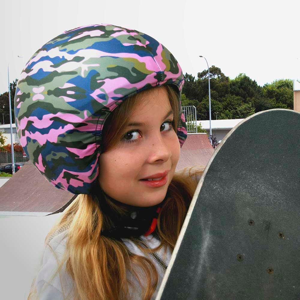 Housse de casque fantaisie-Coolcasc-Camouflage-Taille unique 2/2