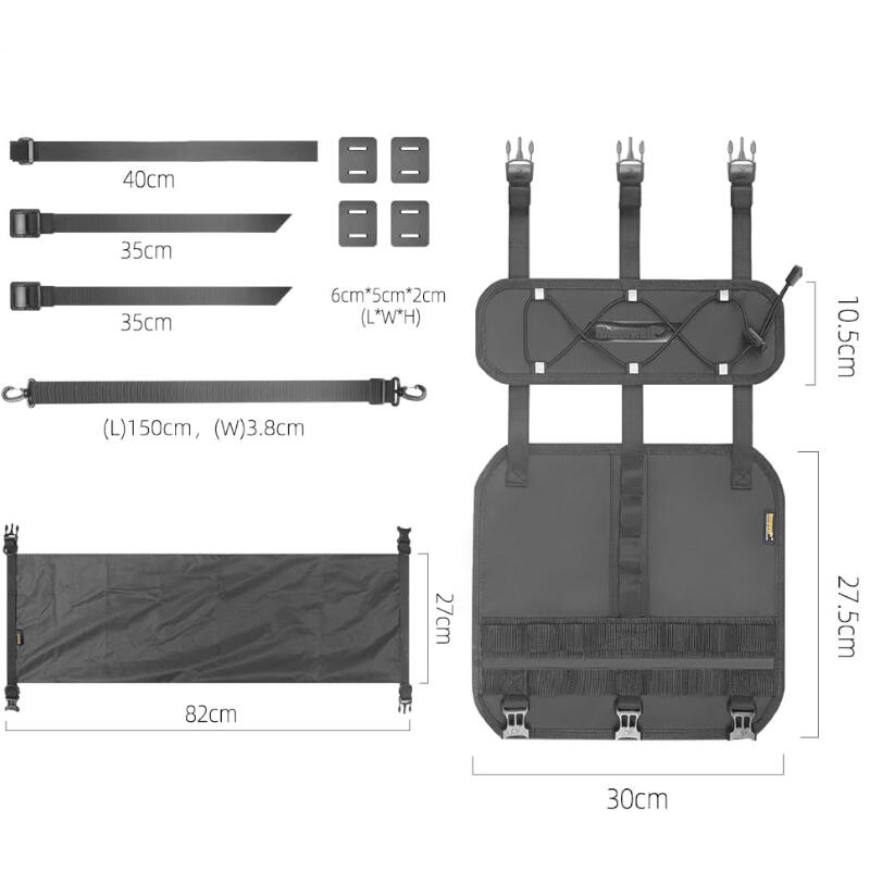 Sakwa rowerowa na kierownicę MTB Rhinowalk RK9300 12L 5/7