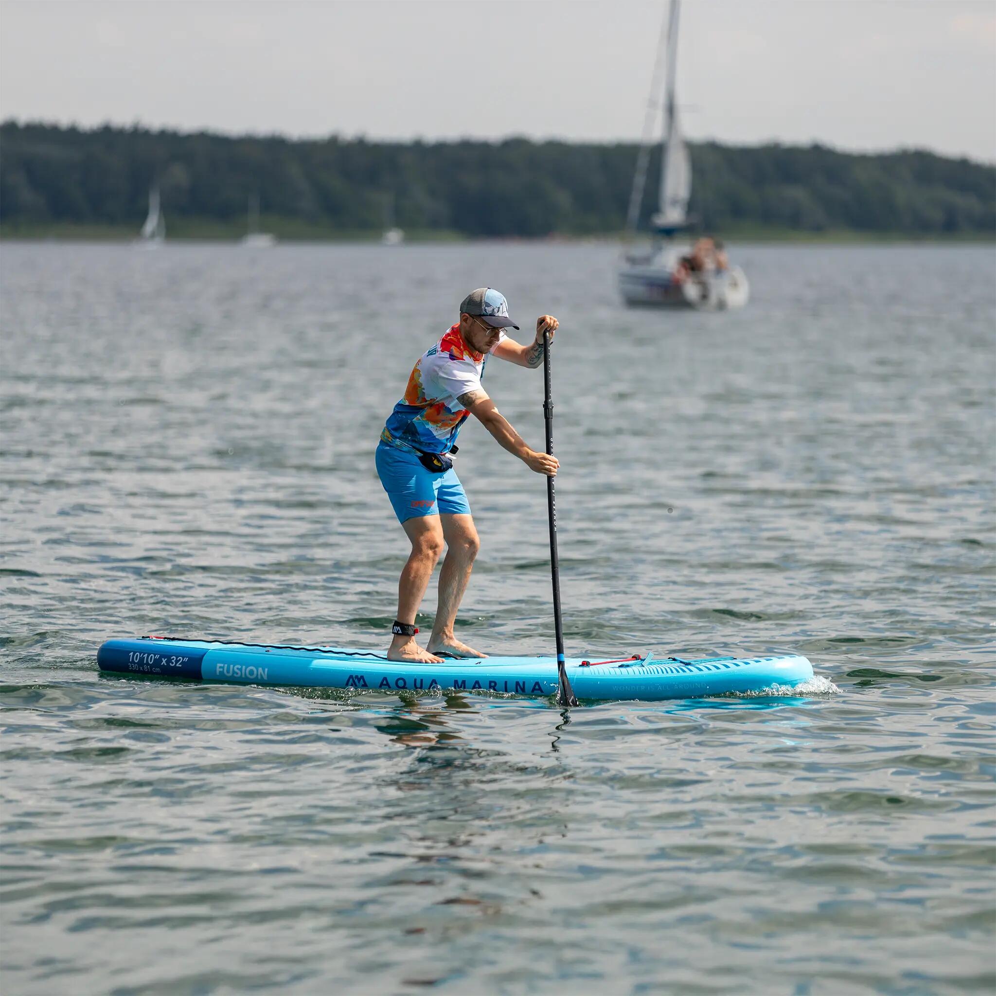 SUP Aqua Marina Fusion 10'10 Blue - SUP Gonfiabile 7/7