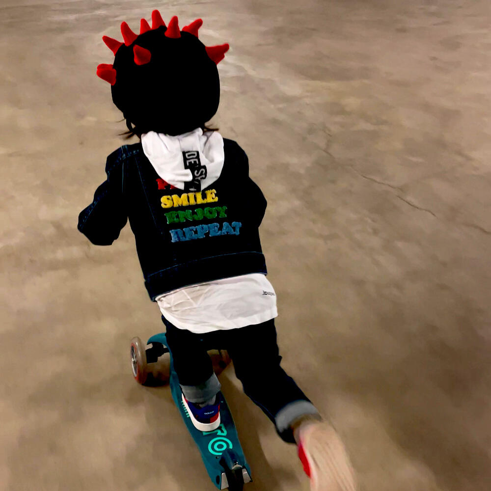 Couvre-casque vélo enfant Coolcasc Showtime Seigneur Diabolique 6/7