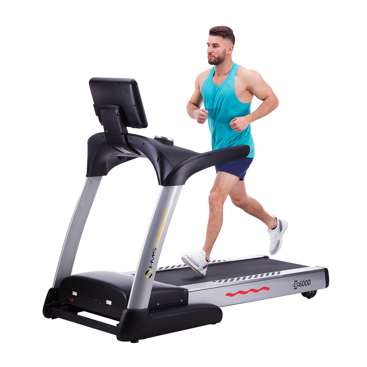 Tapis de course électrique SEMI COMMERCIAL BE6000 HMS PREMIUM 2/7