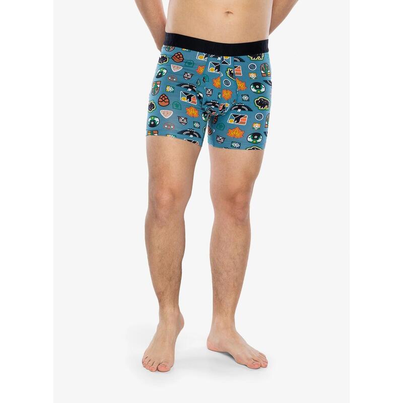 Bokserki termoaktywne męskie Saxx Droptemp Cooling Cotton Boxer Brief Fly