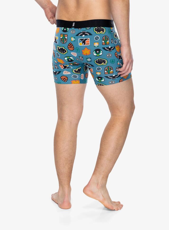 Bokserki termoaktywne męskie Saxx Droptemp Cooling Cotton Boxer Brief Fly