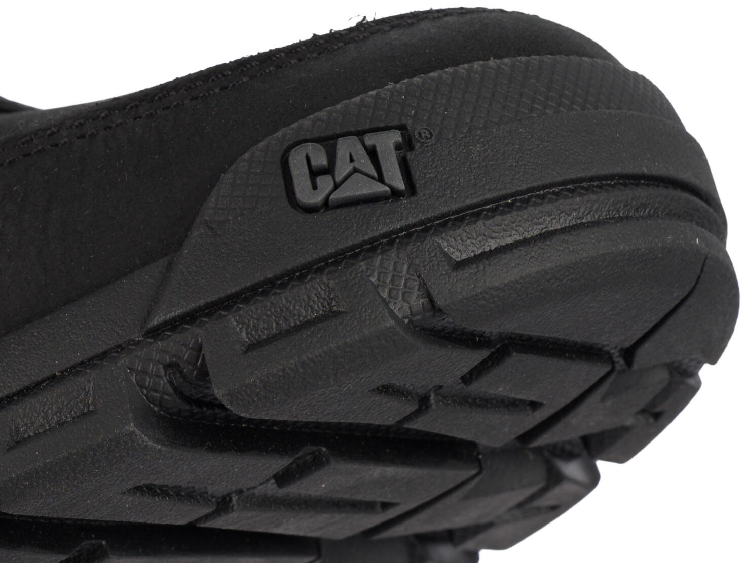 Męskie półbuty czarne skórzane CATERPILLAR CAT THRESHOLD HIKER LOW 7/7