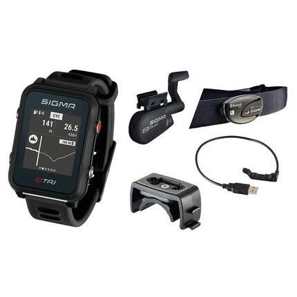 Sporthorloge iD.TRI Black Set