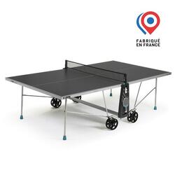 Table de ping-pong d'extérieur 100X Outdoor Gris