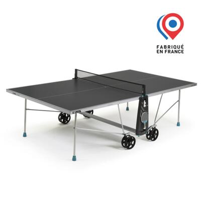 Buitentafeltennis tafel 100x outdoor grijs
