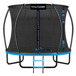 Trampoline de jardin pour enfants THUNDER INSIDE ULTRA 8FT 244CM bleu