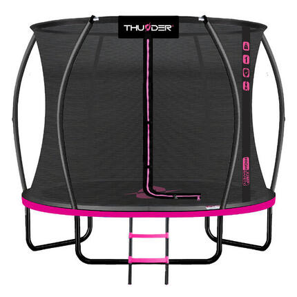 Trampoline de jardin pour enfants THUNDER INSIDE ULTRA 8FT 244CM bleu