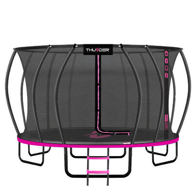 Trampoline voor kinderen voor in de tuin thunder inside ultra 16ft 488cm roze