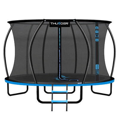 Trampoline voor kinderen voor in de tuin thunder inside ultra 14ft 427cm roze