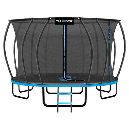 Trampoline de jardin pour enfants THUNDER INSIDE ULTRA 16FT 488CM bleu
