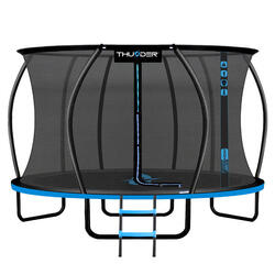 Trampoline de jardin pour enfants THUNDER INSIDE ULTRA 12FT 366CM bleu