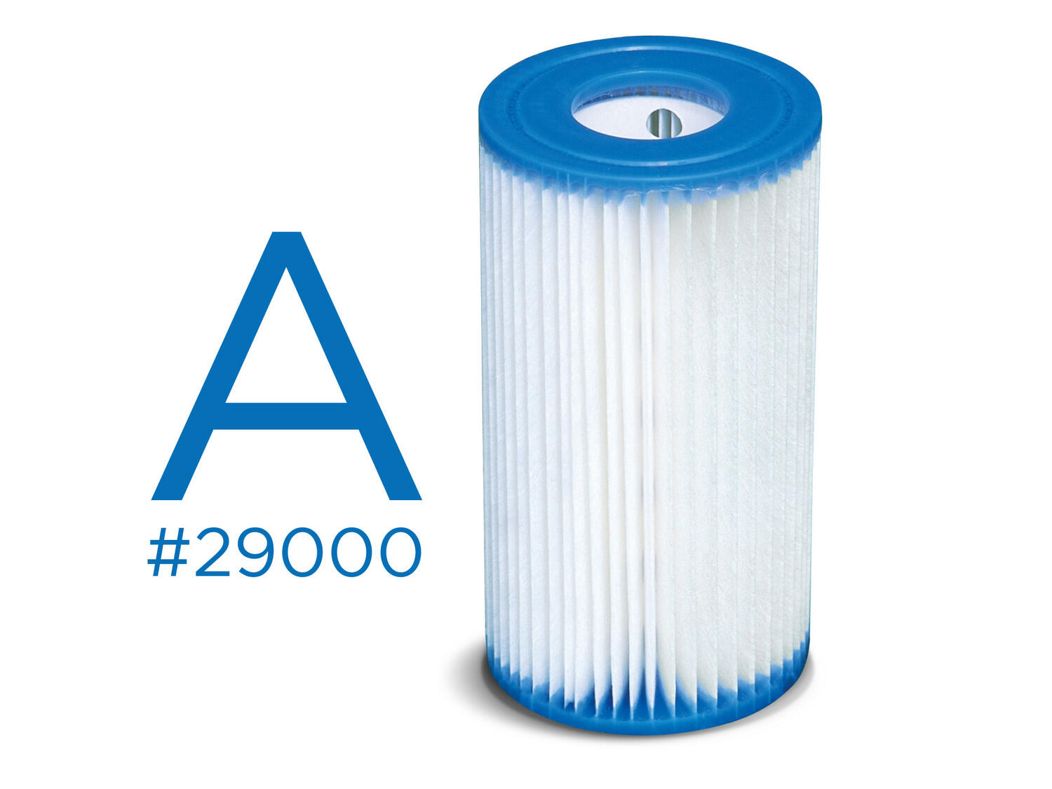 Filtro piscina natación Kit Completo Tipo A Intex 29000 blanco 3/3