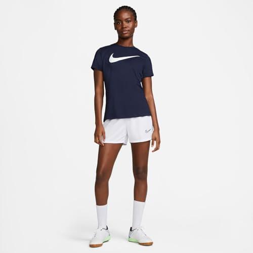 T-shirt donna nike blu 5/6